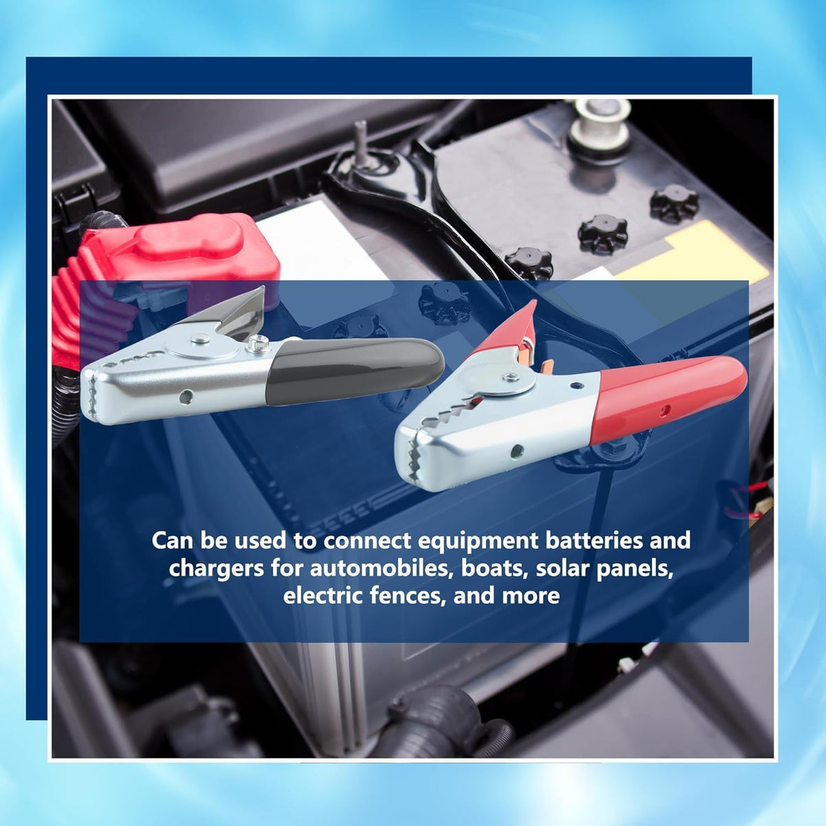 Jumper Cable Clamps Battery Charger Clamps Parrot Clip by Mushan