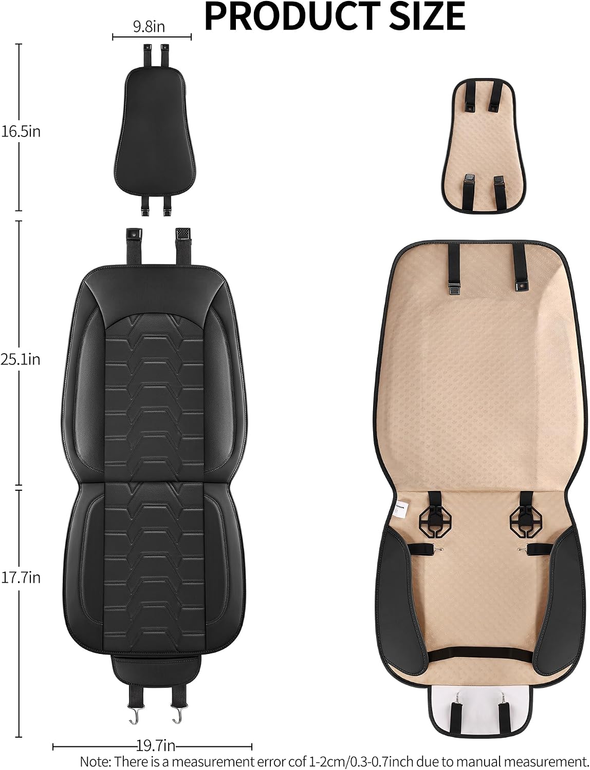 Leather Car Seat Covers Front Automotive Seat Protectors