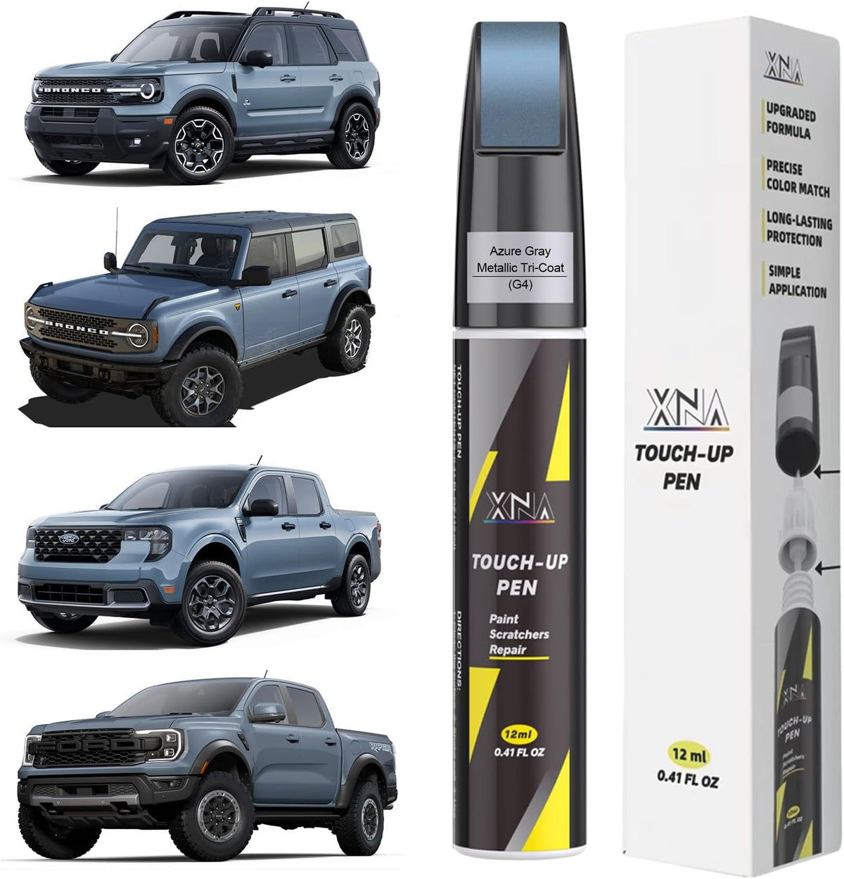 XNA Eruption Green Metallic(FA/M7476) for Ford Touch Up Paint