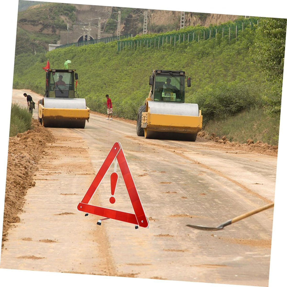 3pcs Foldable Reflective Warning Triangle Signs for Car Truck