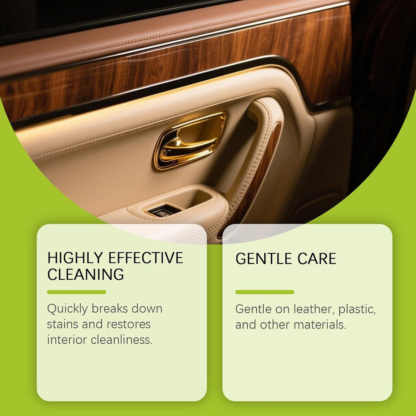 Easy to Use Waterless Car Interior Sprayer for Quick of Seats Dashboards and Ceilings 120ml Waterless