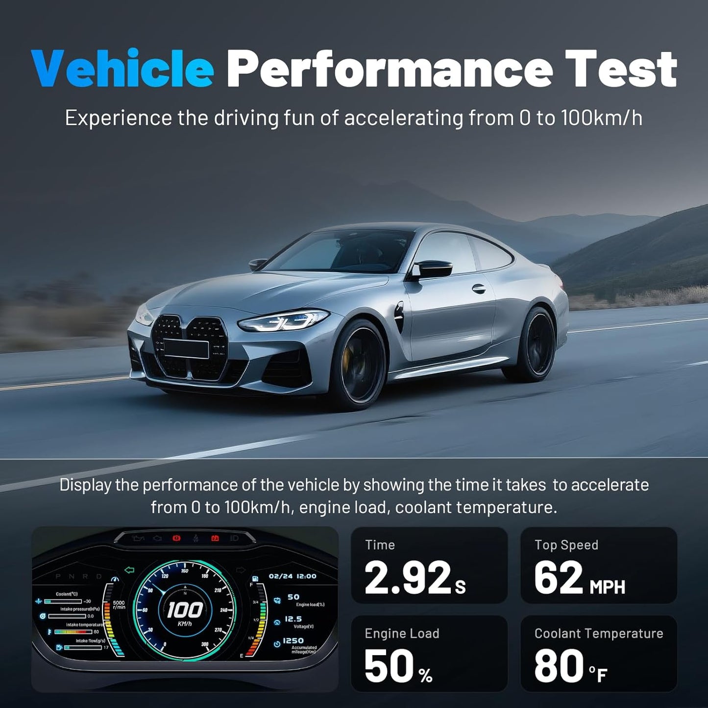 XTOOL AD20 Pro OBD2 Scanner - No Subscription, Full System Car Diagnostic Scan Tool with AI Analysis, Wireless OBD Car Code Reader, Oil Reset, Performance Test, Voltage Test