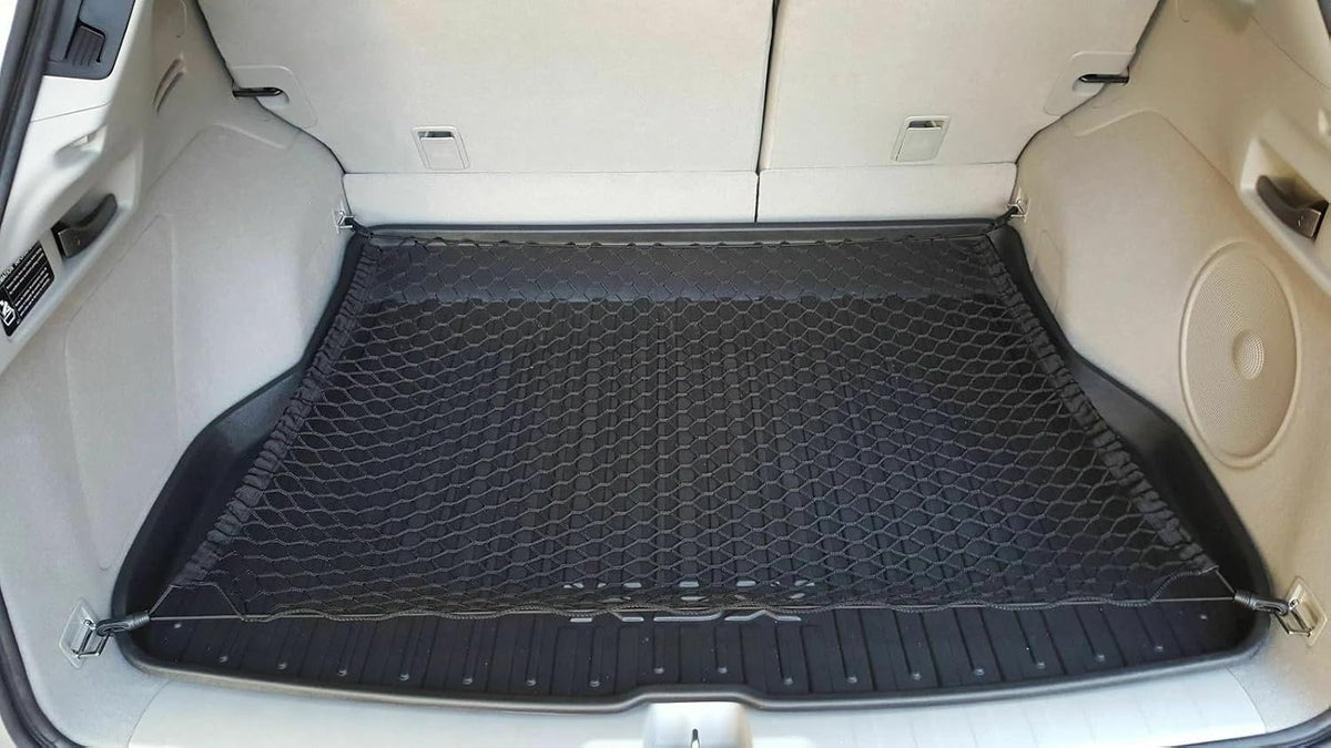 Rear Trunk Organizer Cargo Net for Acura RDX 2007–2026 – Floor Style Cargo Net for SUV – Premium Mesh Elastic Car Trunk Organizer Vehicle Carrier Storage – Compatible with Acura RDX