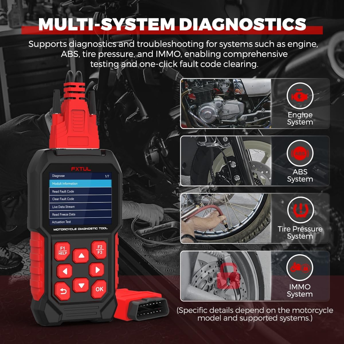 M4 for BMW Motorcycle Diagnostic Tool for BMW 10-Pin OBD2 Scanner