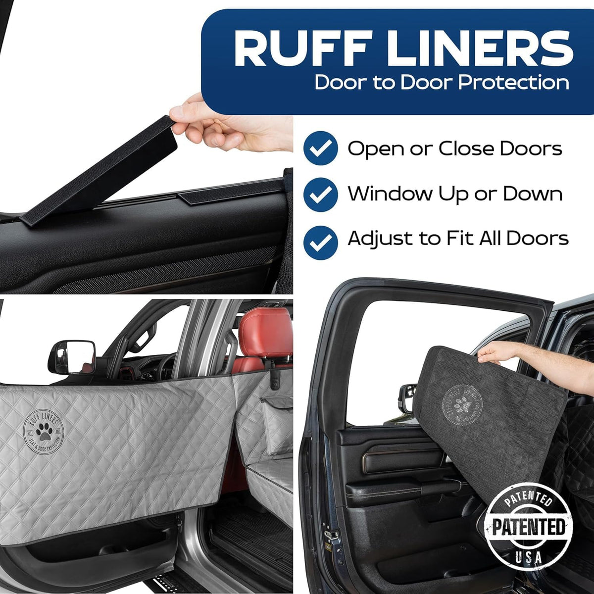Ruff Liners Back Seat Extender for Dogs - As Seen on Shark Tank
