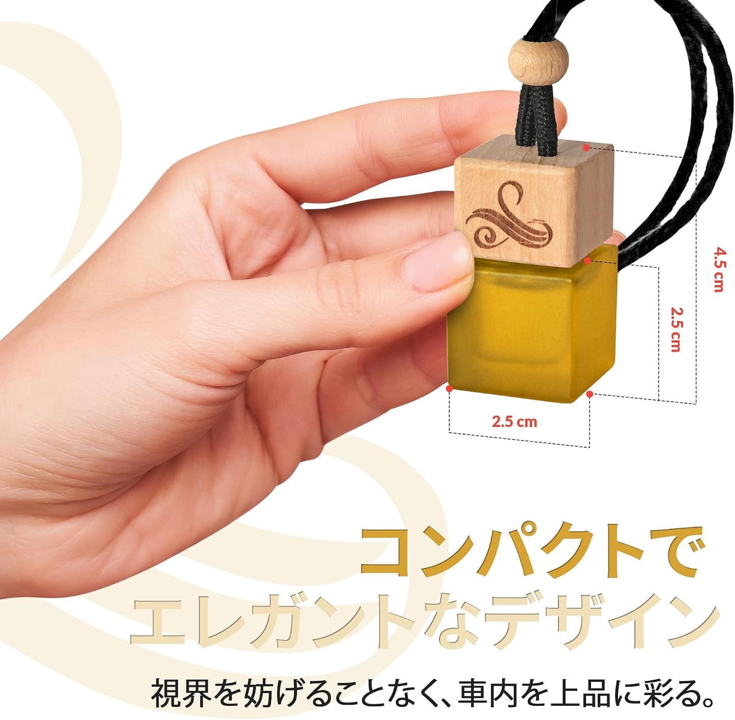Inspired by One Million Car Air Freshener for Men | Long Lasting Luxury Diffuser | Automotive Scent Perfume | Vent Clip Auto Air Freshener | Odor Eliminator Technology | Masculine Diffuser Scents 8ml
