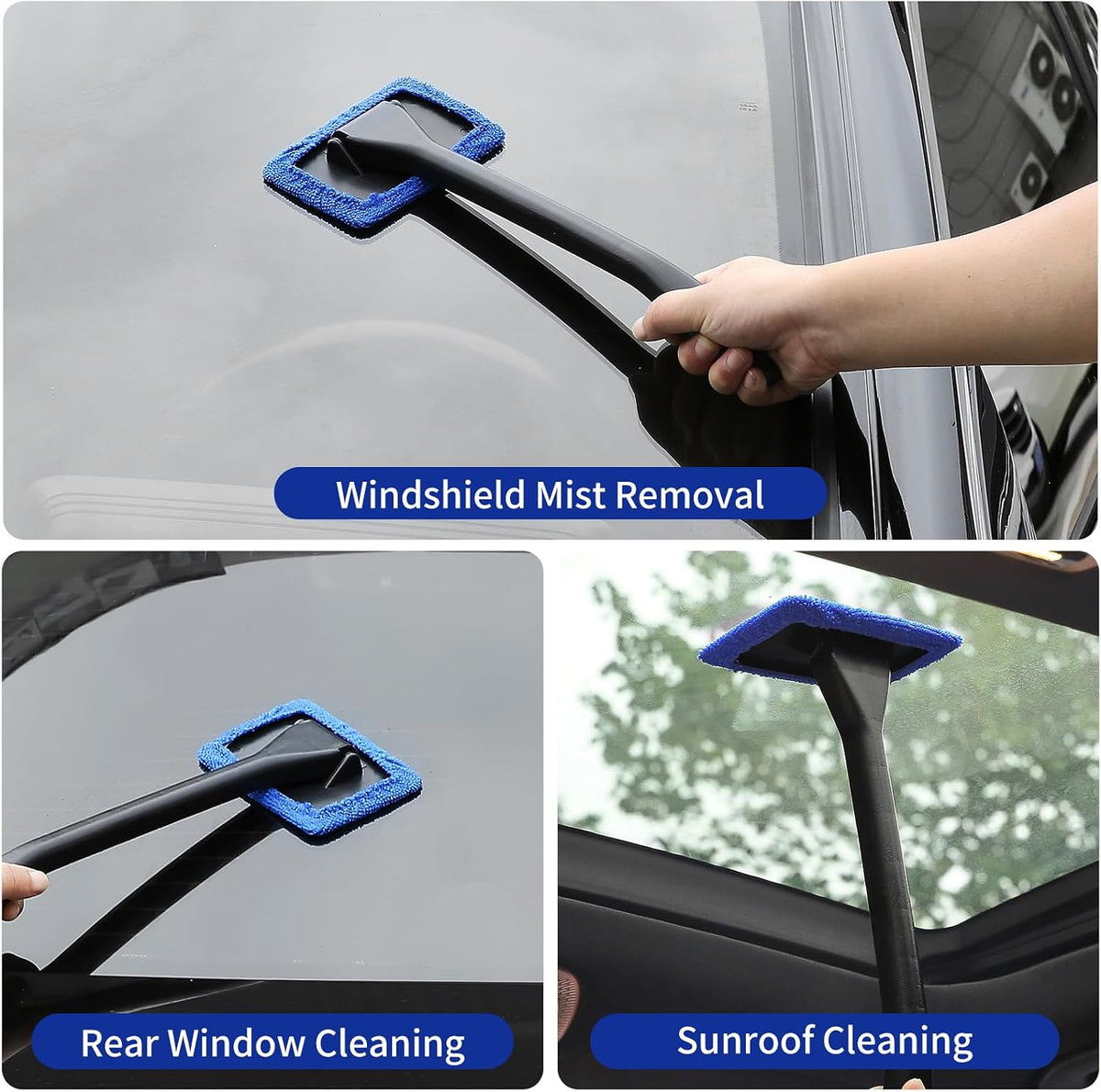 34Pcs Car Detailing Kit Detailing Brush Set Car Wash Cleaning Kit Blue