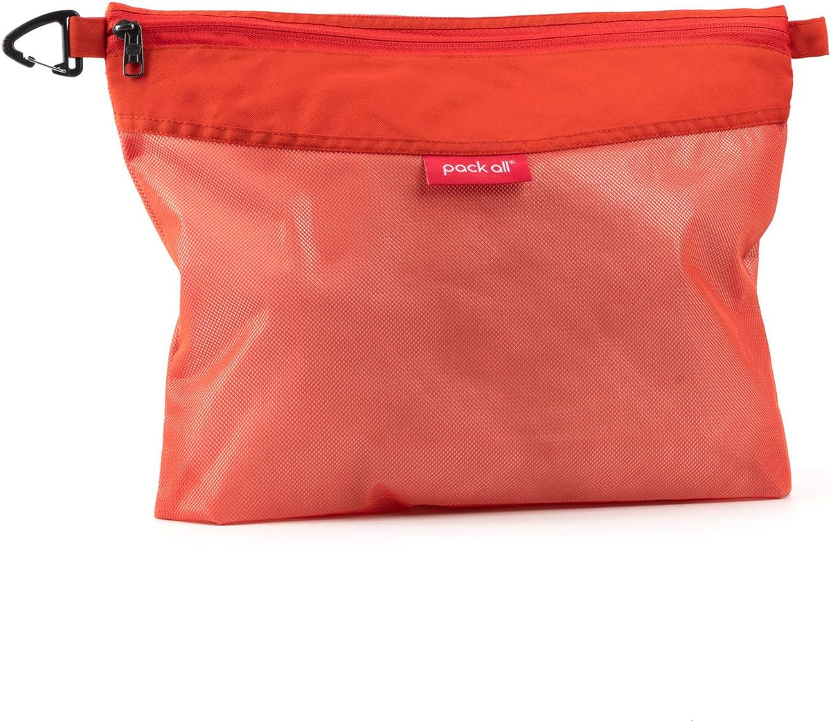 pack all Water-Resistant Zipper Pouch, Mesh Zipper Bag, 14.17"x10.23"