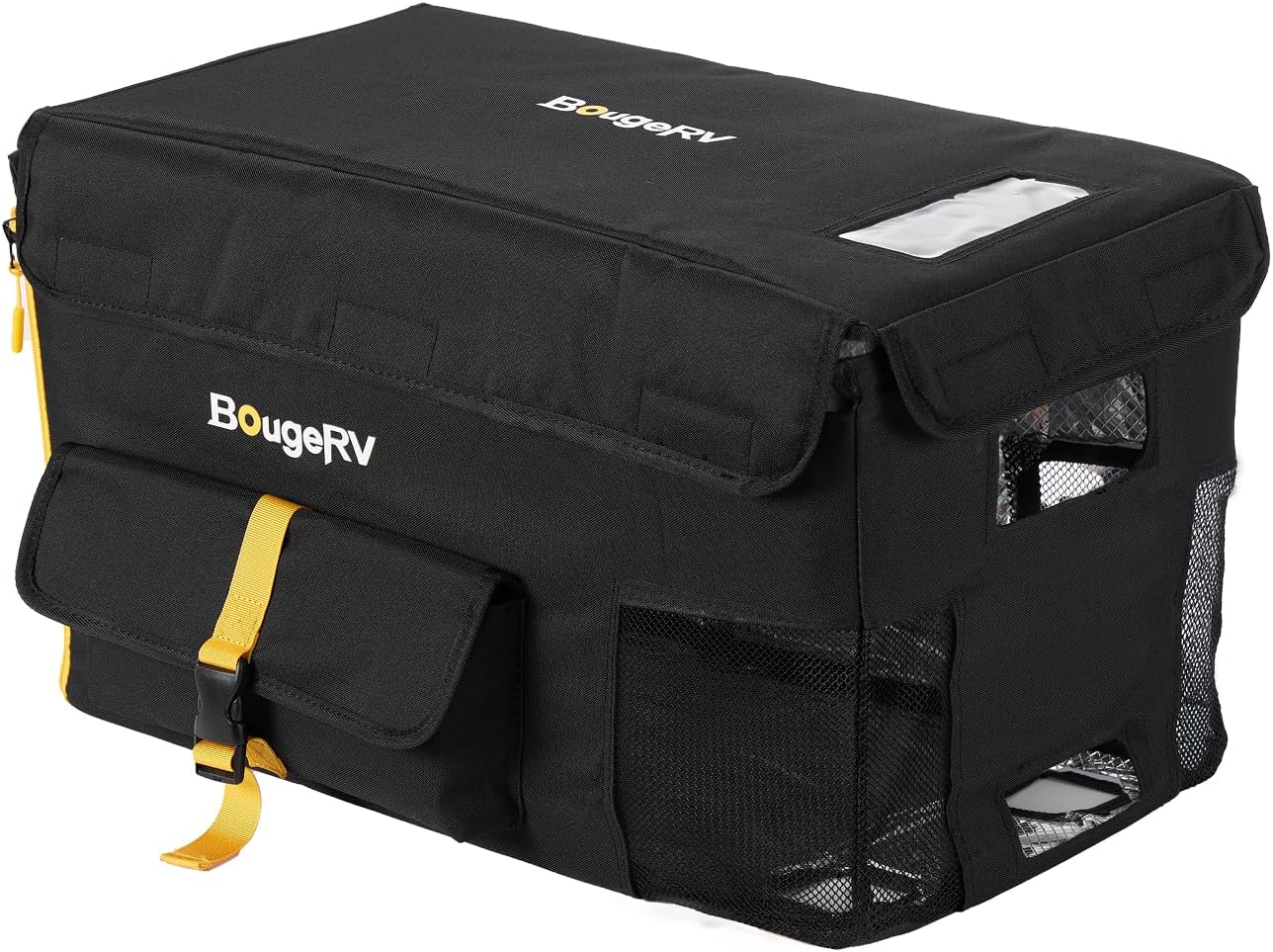 BougeRV 23 Quart Insulated Protective Cover, 12 Volt Car Freezer Cover for BougeRV CR22 Refrigerator (Refrigerator NOT Included, NOT for CRPRO Fridge)