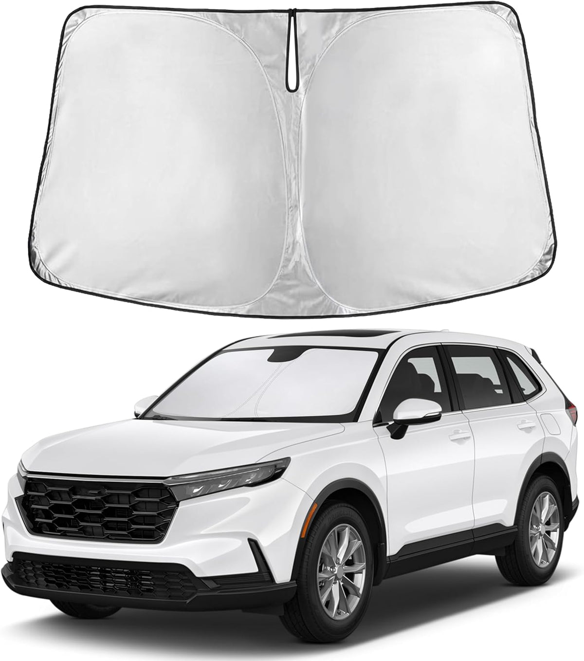 Autovir Windshields Sun Shade Fit for 2024 2025 2026 Subaru Crosstrek