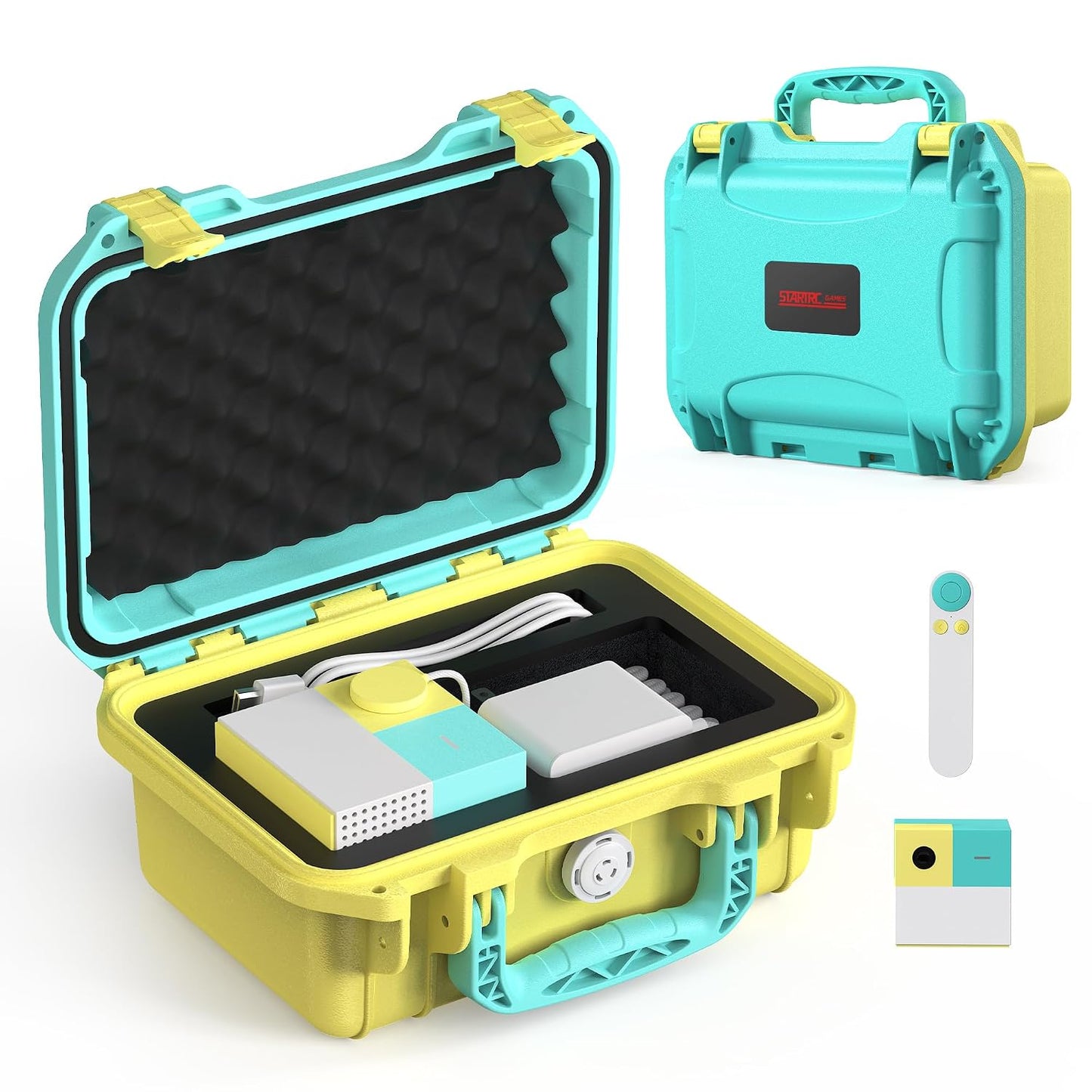 STARTRC GAMES Hard Carrying Case for Nex Playground Game System, Travel Bag with Soft Lining for Nex Playground Console, Power Adapter, HDMI Cable, Remote, Camera Privacy Cover and Other Accessories