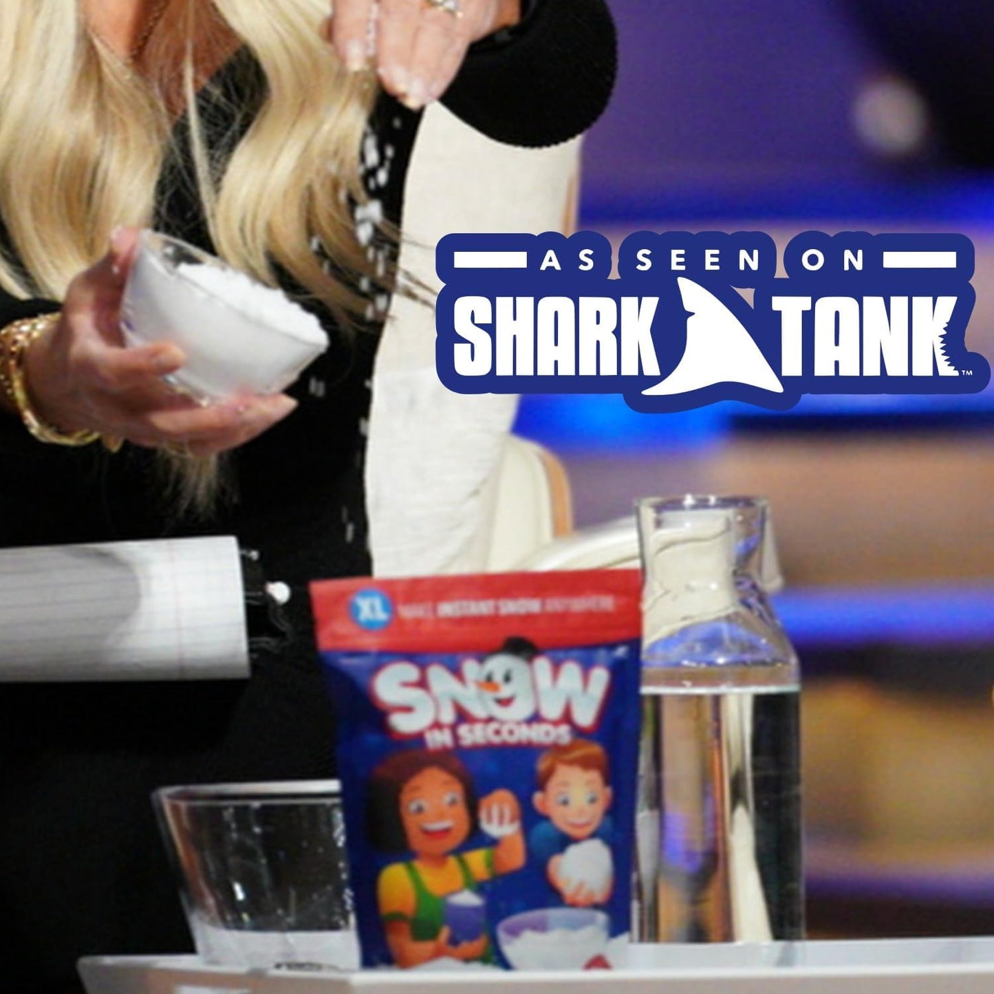 Large Instant Snow Artificial Snow - As Seen on Shark Tank - Make Cloud Slime