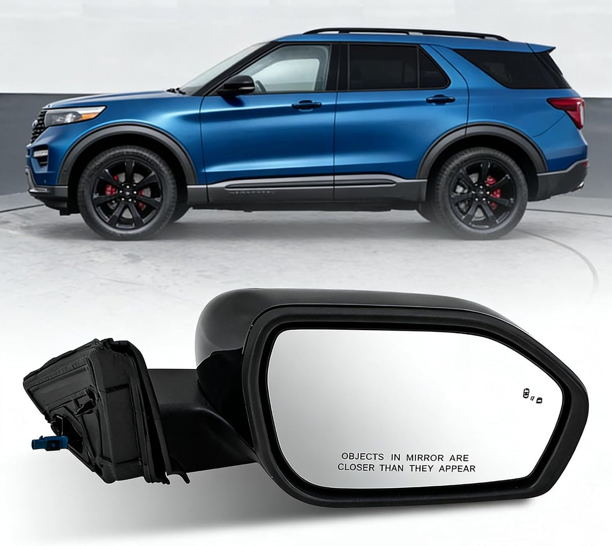 Right Passenger Side Mirror Fit For Ford Explorer 2020-2025