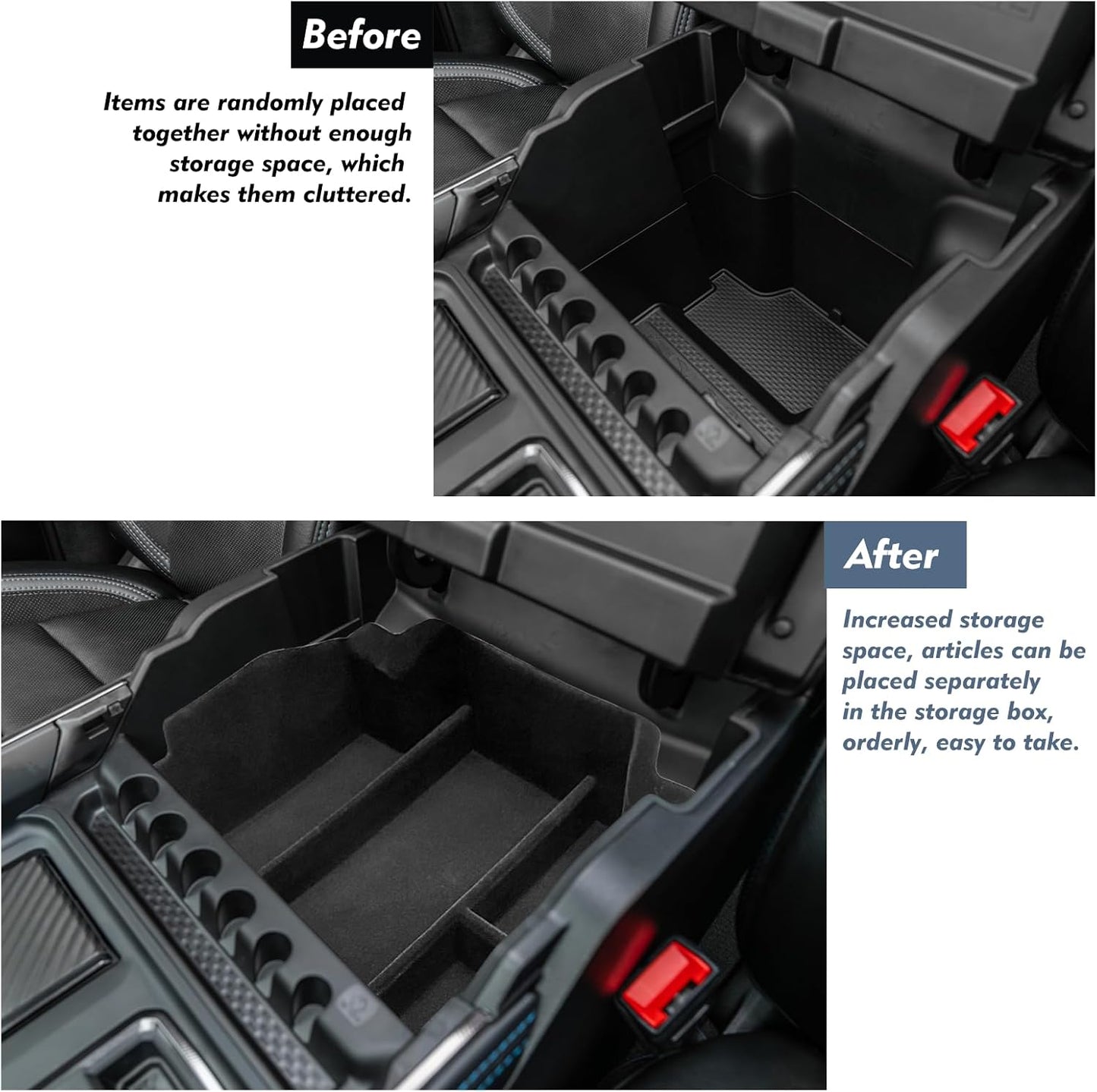 2024 2023 2022 Ram trx 1500 Lower center console organizer 2019-2024 dodge ram TRX Flocked Liner center console organizer 1500 dodge ram console insert 2021 dodge ram 5th generation 1500 accessories