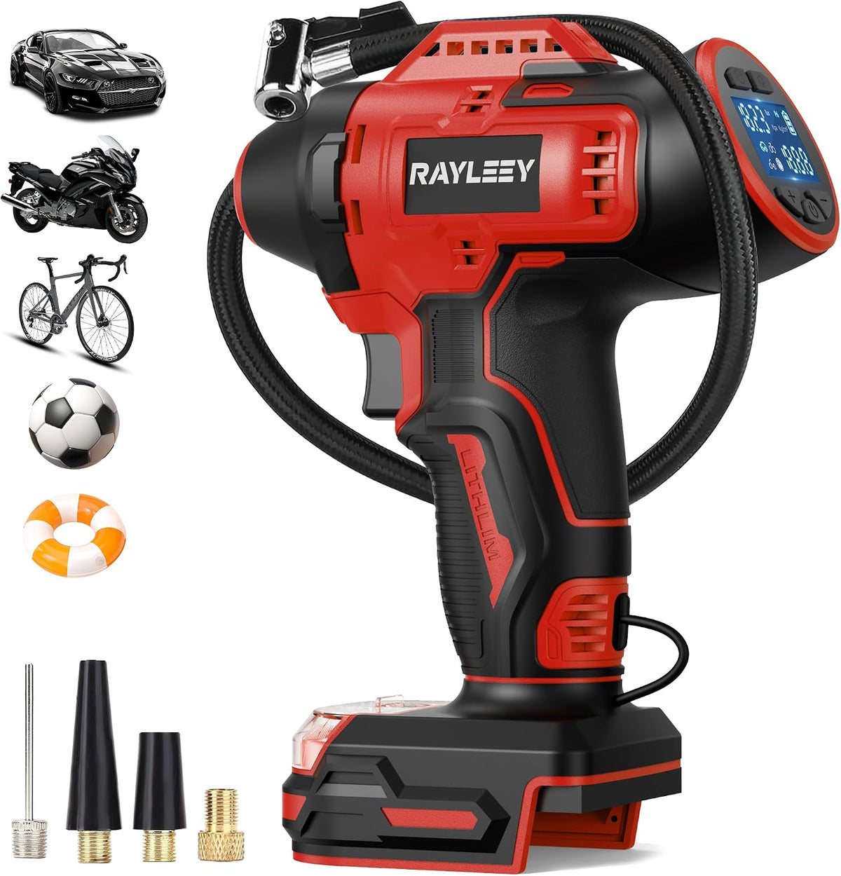 160PSI Tire Inflator Cordless for Dewalt 20V Max Battery, Tool Only