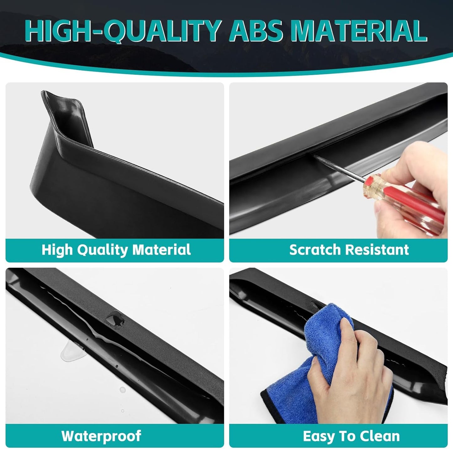 Grab Bar Tray Organizer Compatible with 2018-2023 Jeep Wangler JL JLU 4XE Rubicon Sahara & Gladiator JT Accessories, Passenger Side Grab Handle Storage Box, Interior GrabTray Accessories