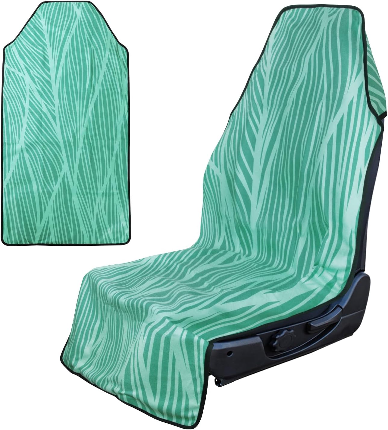 Booty Barrier 3.0 - Highly Water-Resistant Washable Car Seat Cover for Post-Workout and Kids - Soft, Absorbent, Eco-Friendly Fabric Made from Recycled Water Bottles