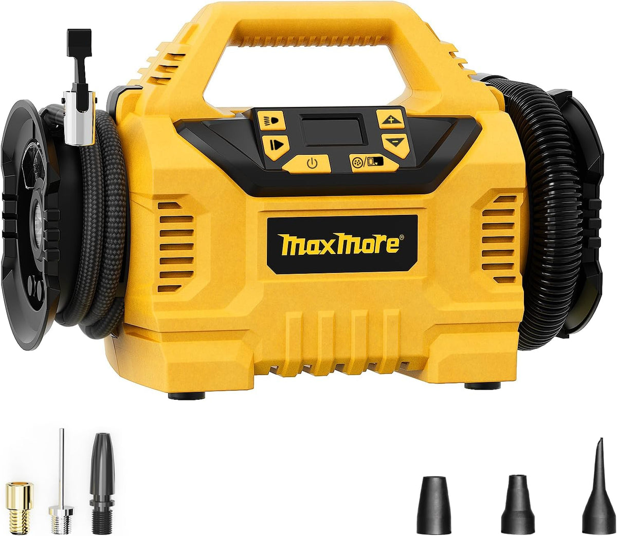 Portable Tire Inflator/deflator Compatible with DeWalt 20V Battery