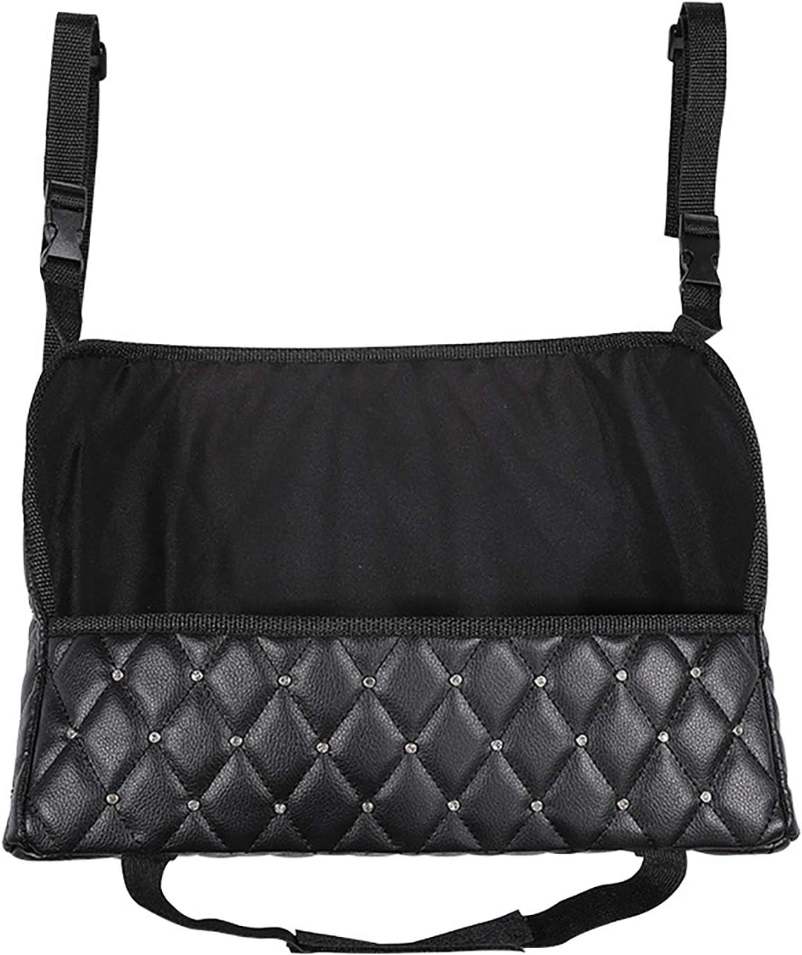 Car Pocket Handbag Holder Purse Hook for Car Leather Seat Back Organizer Holder Barrier of Backseat Pet Kids for Car Handbag Holder Between Two Seats of Car