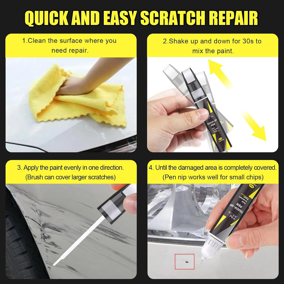 XNA Alpine White(300) for BMW Touch Up Paint