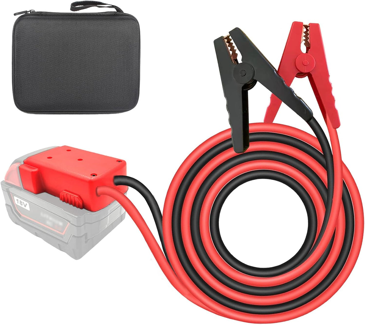 Jumper Cable Clamps for Milwaukee Jump Starter (3.28 ft Cable)