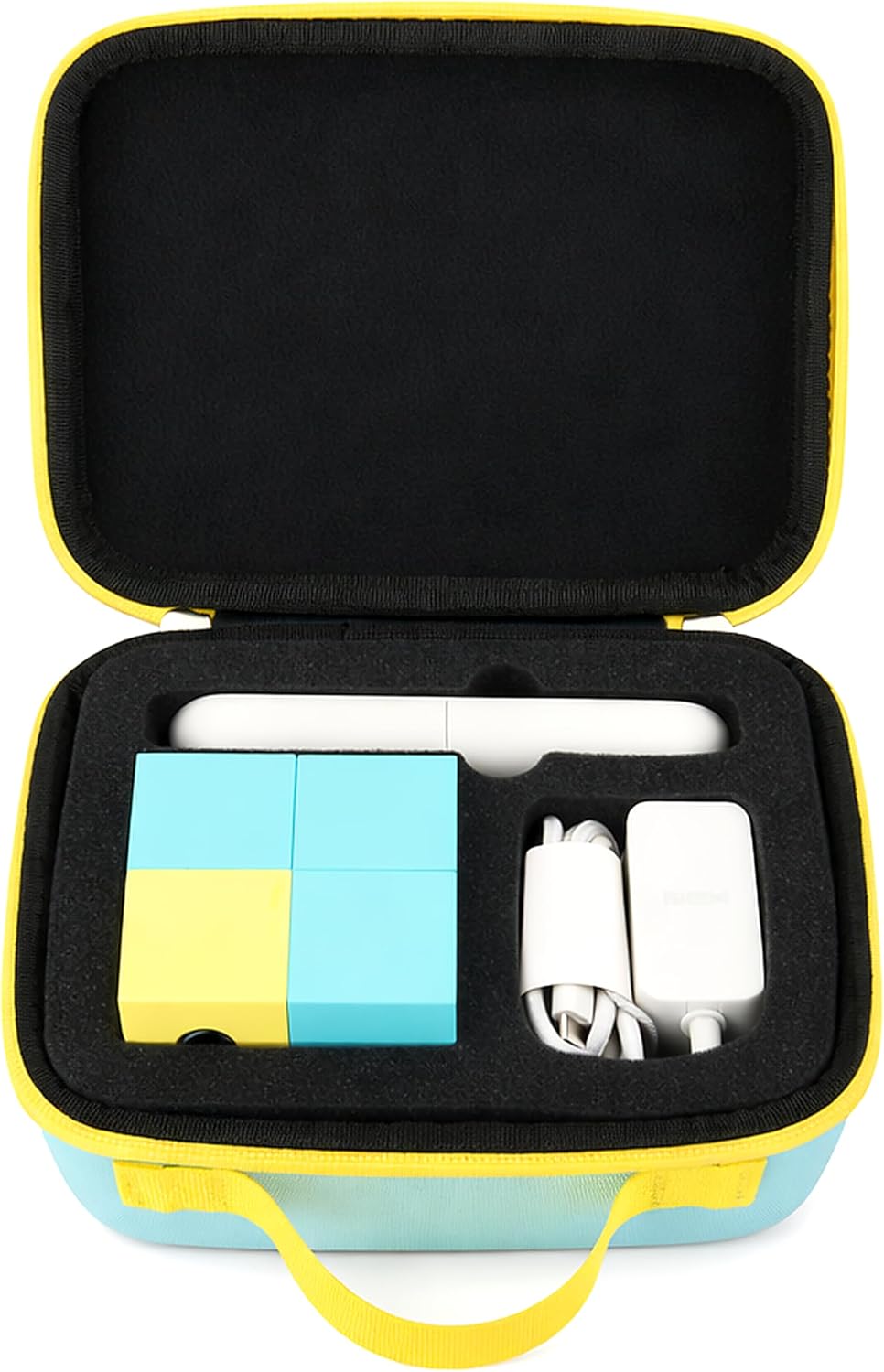 Carrying Case Compatible with Nex Playground – Travel Storage Bag for Game System & Accessories, Protective EVA Hard Shell, Organized Foam Insert, Portable Handle, Compact Travel Case for Kids