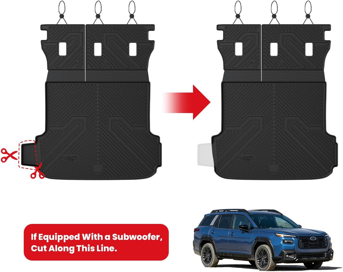 LASFIT Cargo Mat for Subaru Outback 2026 (Cargo Without Subwoofer)