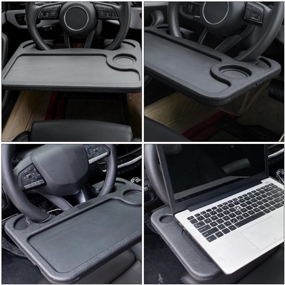 Steering Wheel Desk Portable Car Tray for Working and Eating