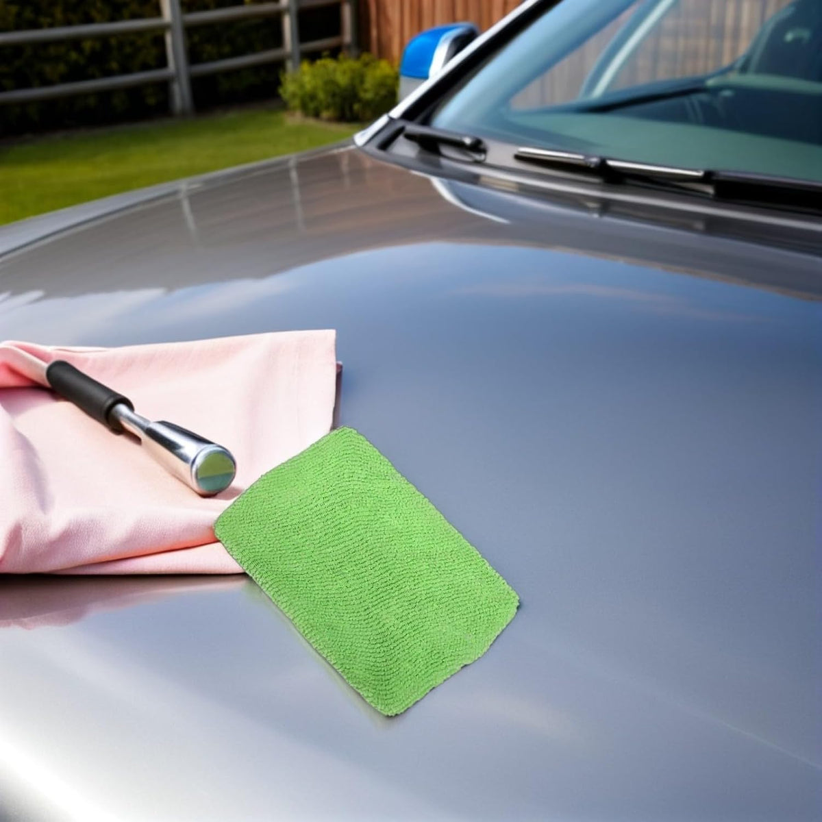 Car Window Cleaner Replacement Cloths 9Pcs Pads for Windshield Cleaning Fog and Dust Removal Auto Cleaning Tool