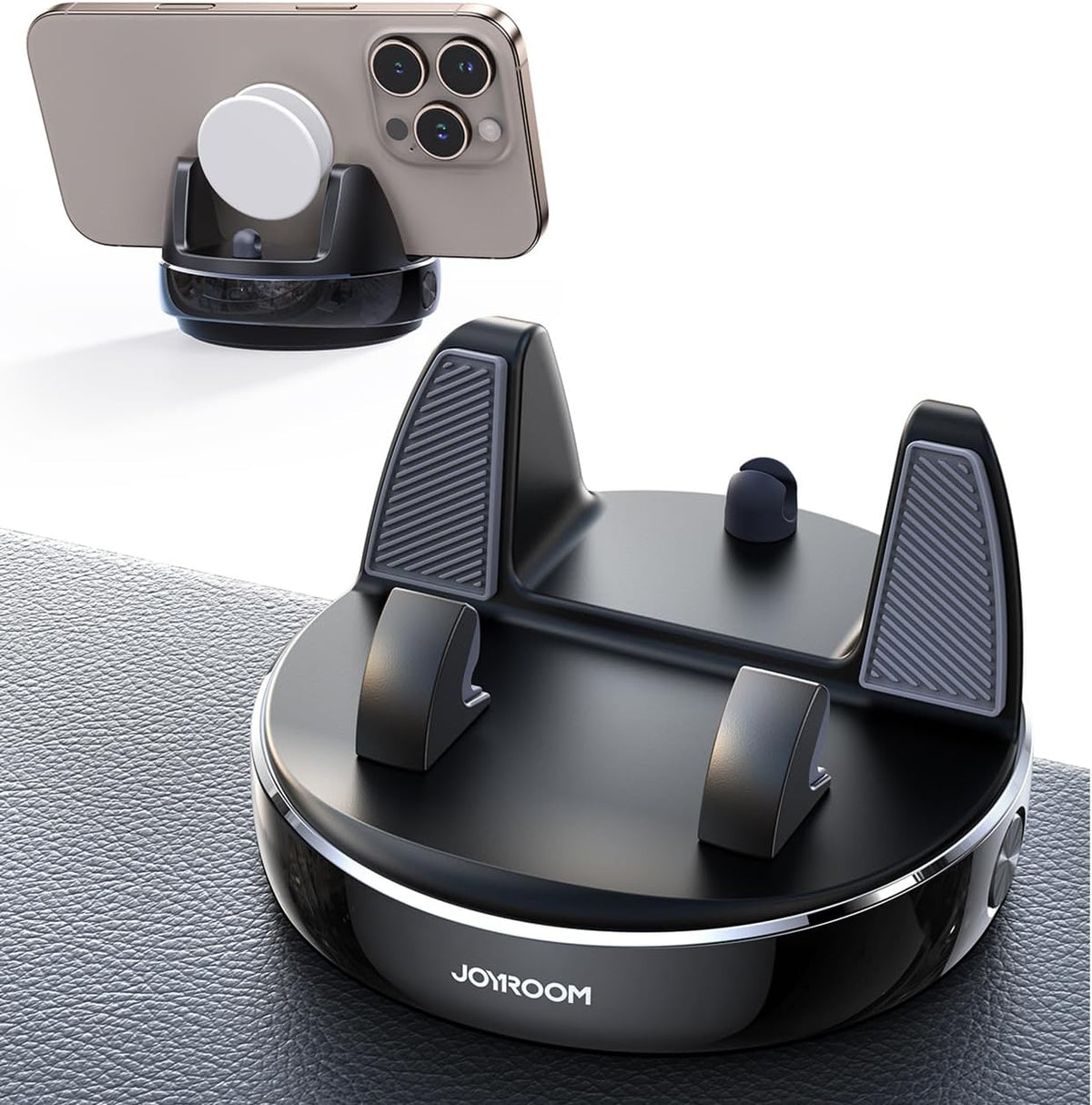Car Phone Holder, 360° Adjustable & Avoid Sun Glare Dashboard Phone Holder