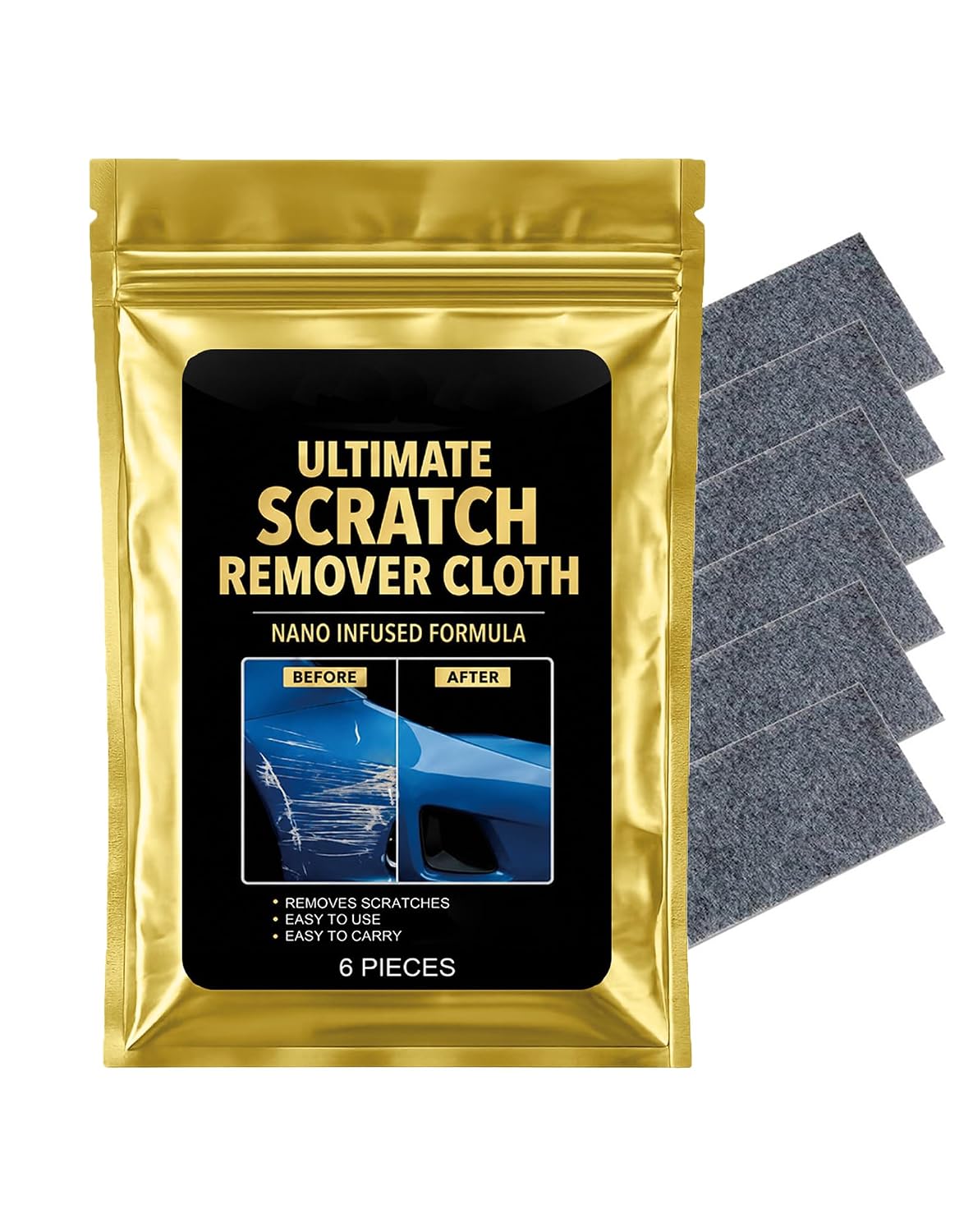 Car Scratch Remover Instantly Removes Surface Scratches in 60s