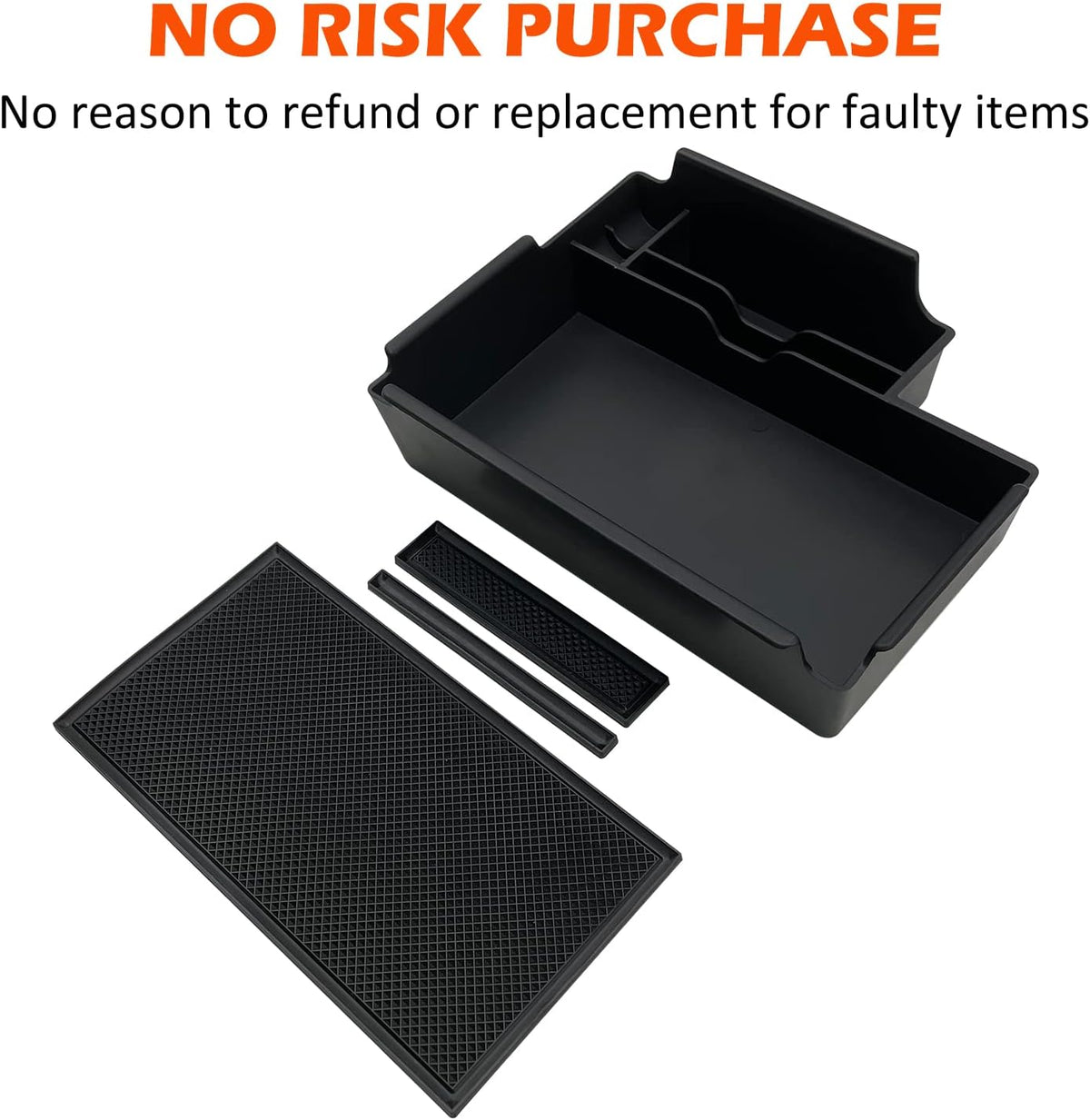 Compatible with Ford Explorer Accessories 2020 2021 2022 2023 2024 2025 2026 Center Console Tray Organizer, Armrest Secondary Storage Box