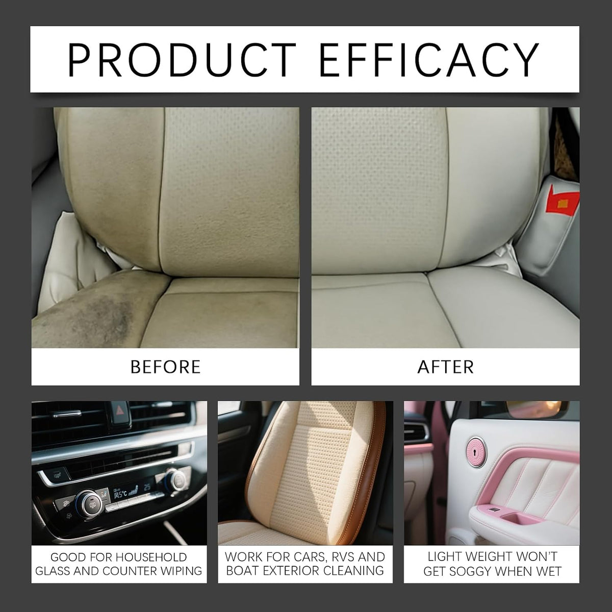 Car Drying Towels, Microfiber Drying Towels for Cars, 2-Pack