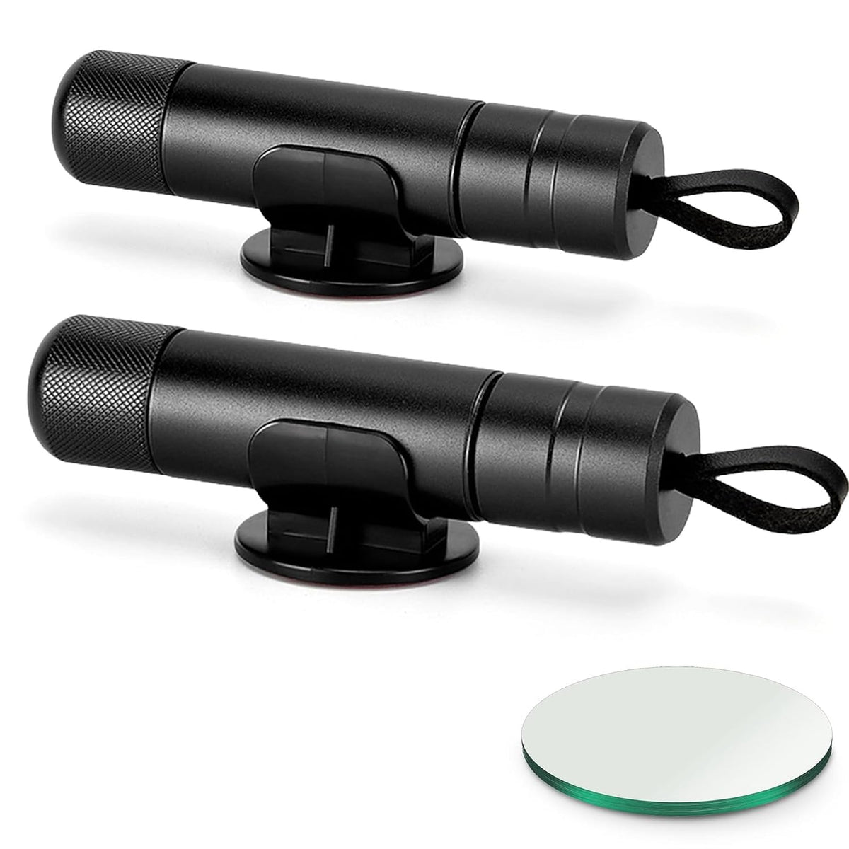 Breeker Brand Glass Breaker - Car Window Breaker Under Water (Black x2)