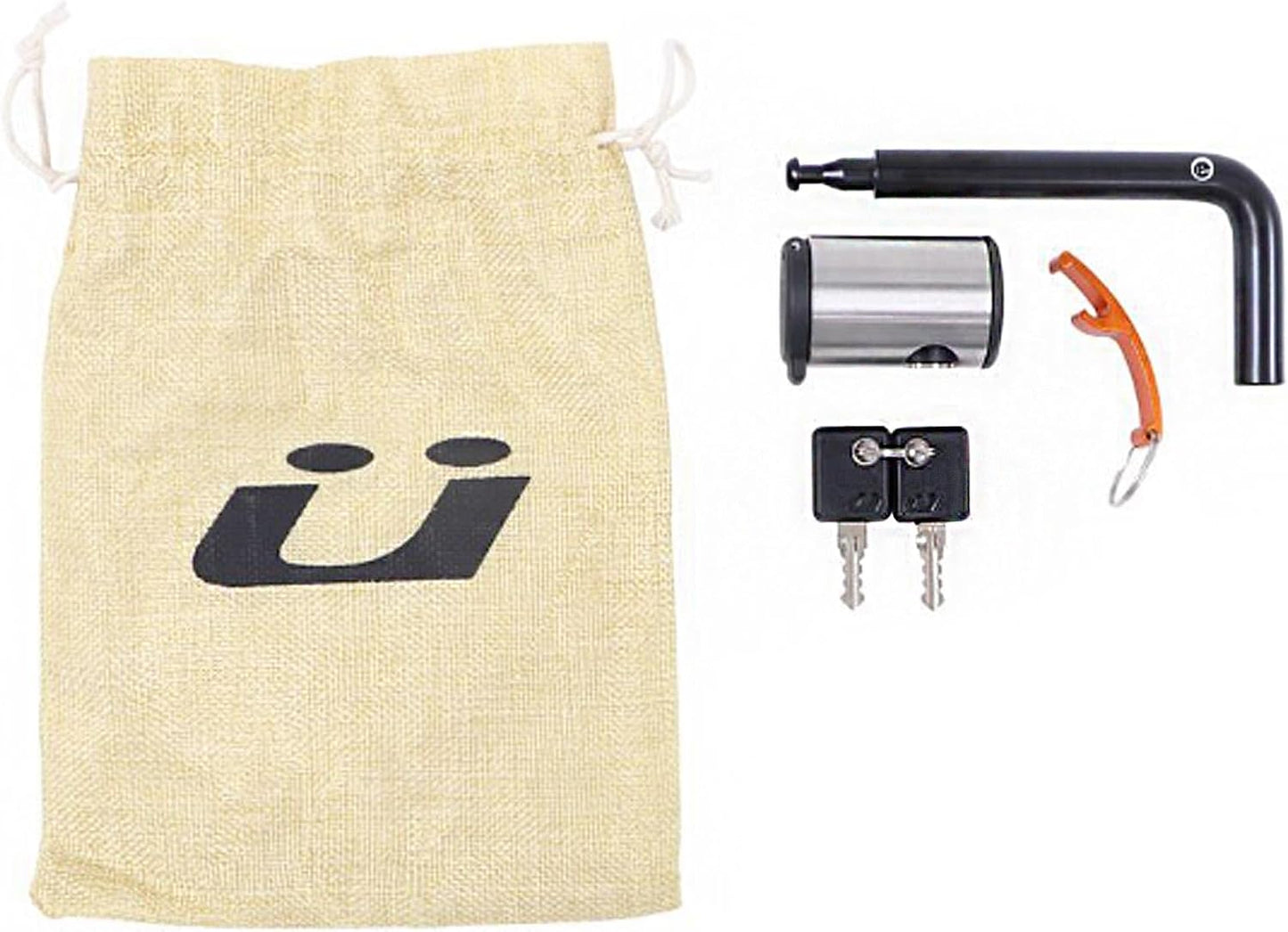 Kuat Hitch Lock V4 - Heavy Duty Steel Bike Rack Security Lock with Dust Cover, Weather-Resistant Hitch Pin 2" Receivers, 1934 - Great Smokey MTNS