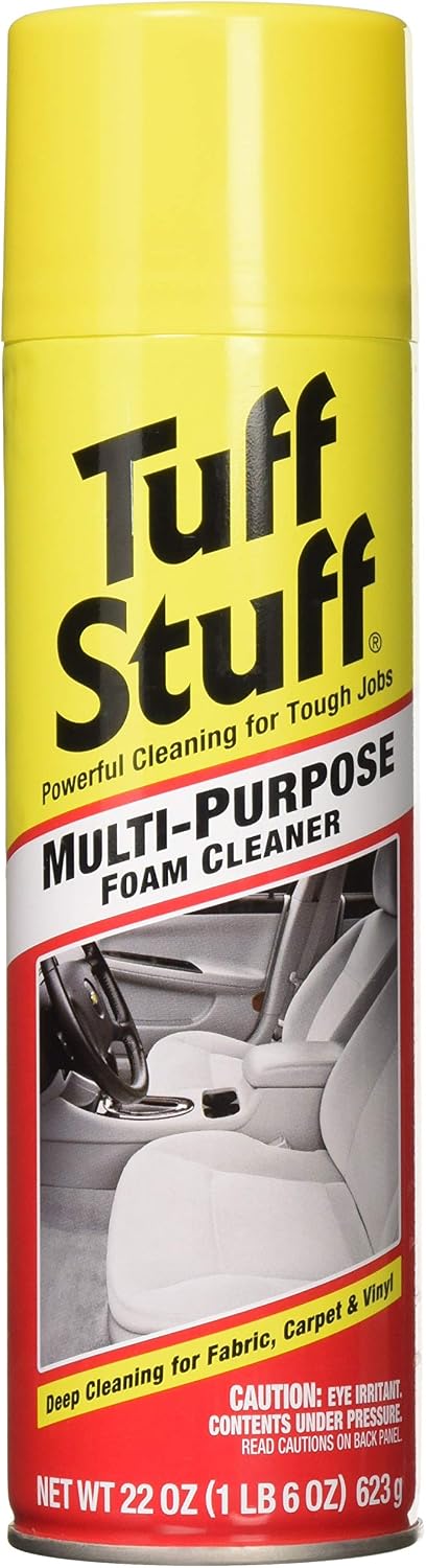 Tuff Stuff Foam Cleaner Multi-Purpose Cleaner, 22 oz Aerosol, 2 Pack