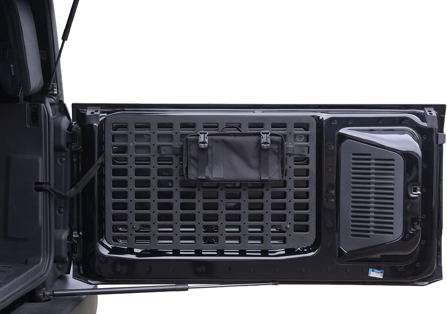 XG Cargo M12 Magnetic Tool Roll with VersaMount, MOLLE Tool Organizer with Magnetic Lock Frame, Dual Mount MOLLE or 3M VHB Adhesive, Rigid Vehicle Tool Storage System