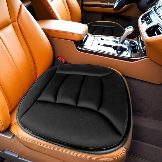 Car Seat Cushion for Long Sitting, Memory Foam Cushion for Office Chairs, Car Driving, Soft and Comfortable Support for Tailbone, Pain and Pressure Relief, Comfort(Black)