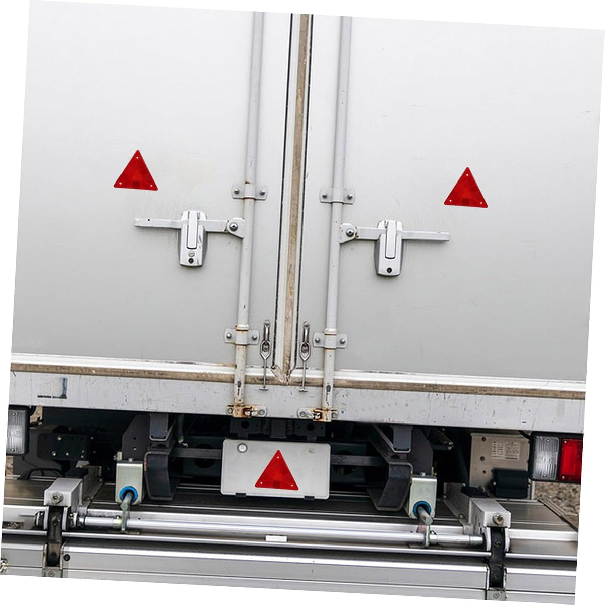 LIFKOME Reflective Road Safety Warning Sign 10pcs Hazard Triangle Triangle Warning Sign for Trucks
