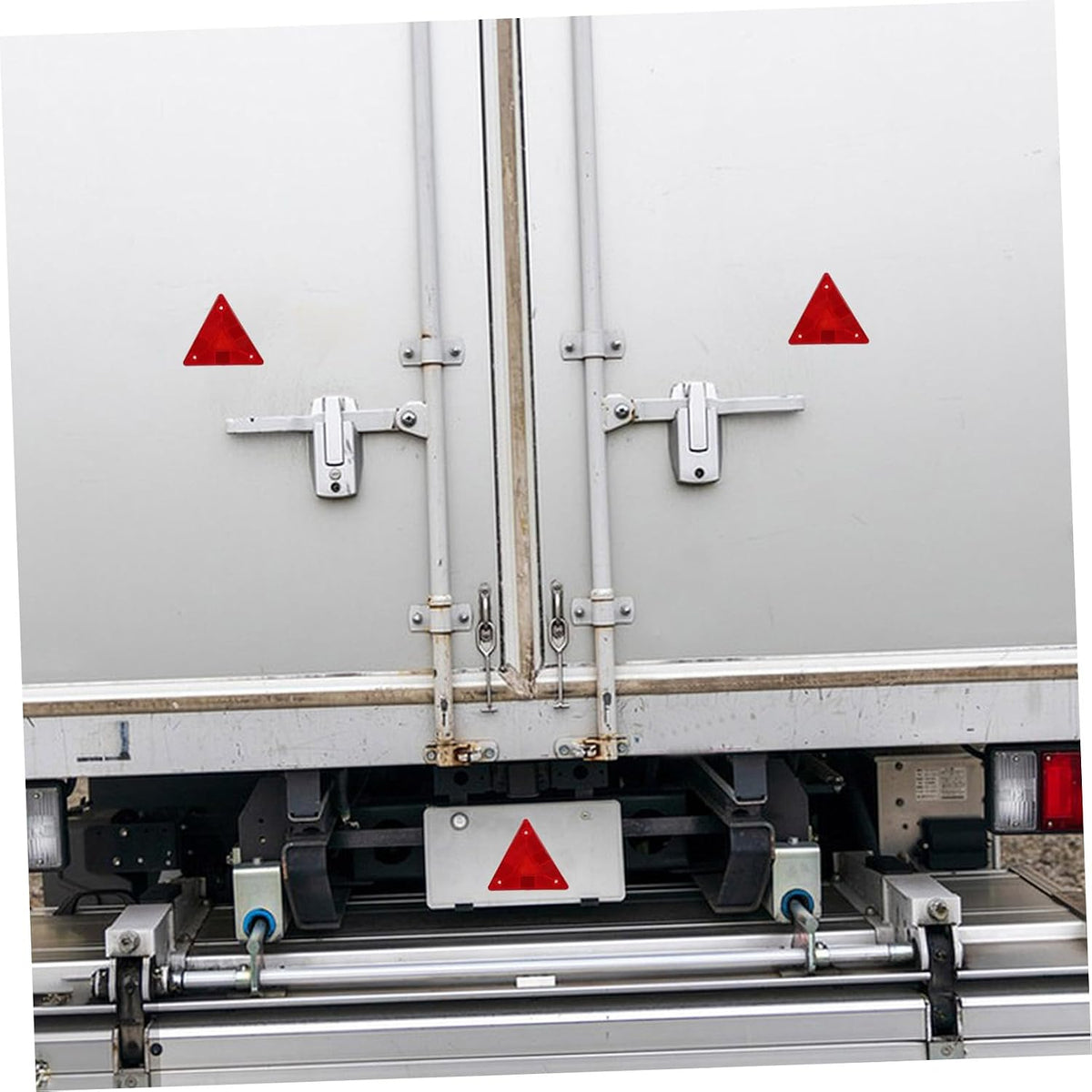 10pcs Triangle Warning Sign for Truck Roadside Hazard Safety