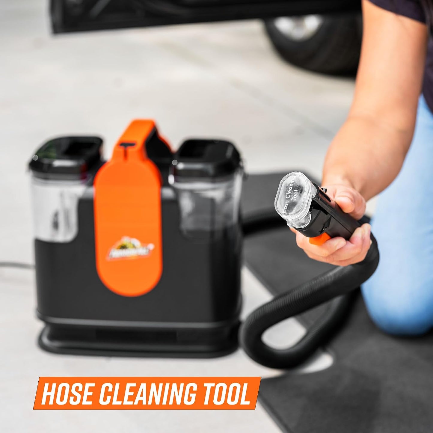 Armor All SCC301 0901 Upholstery & Carpet Cleaner, Car and Auto Detailer with Tools for Pets, Area Rugs and Couches