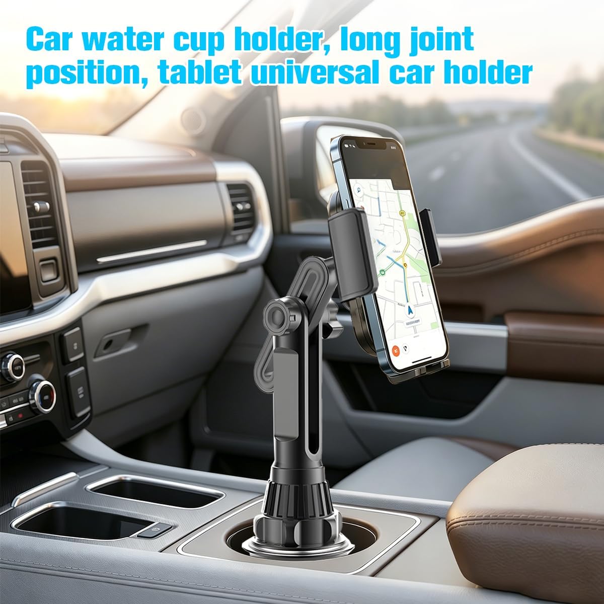 360 Degree Adjustable Car Cup Phone Holder