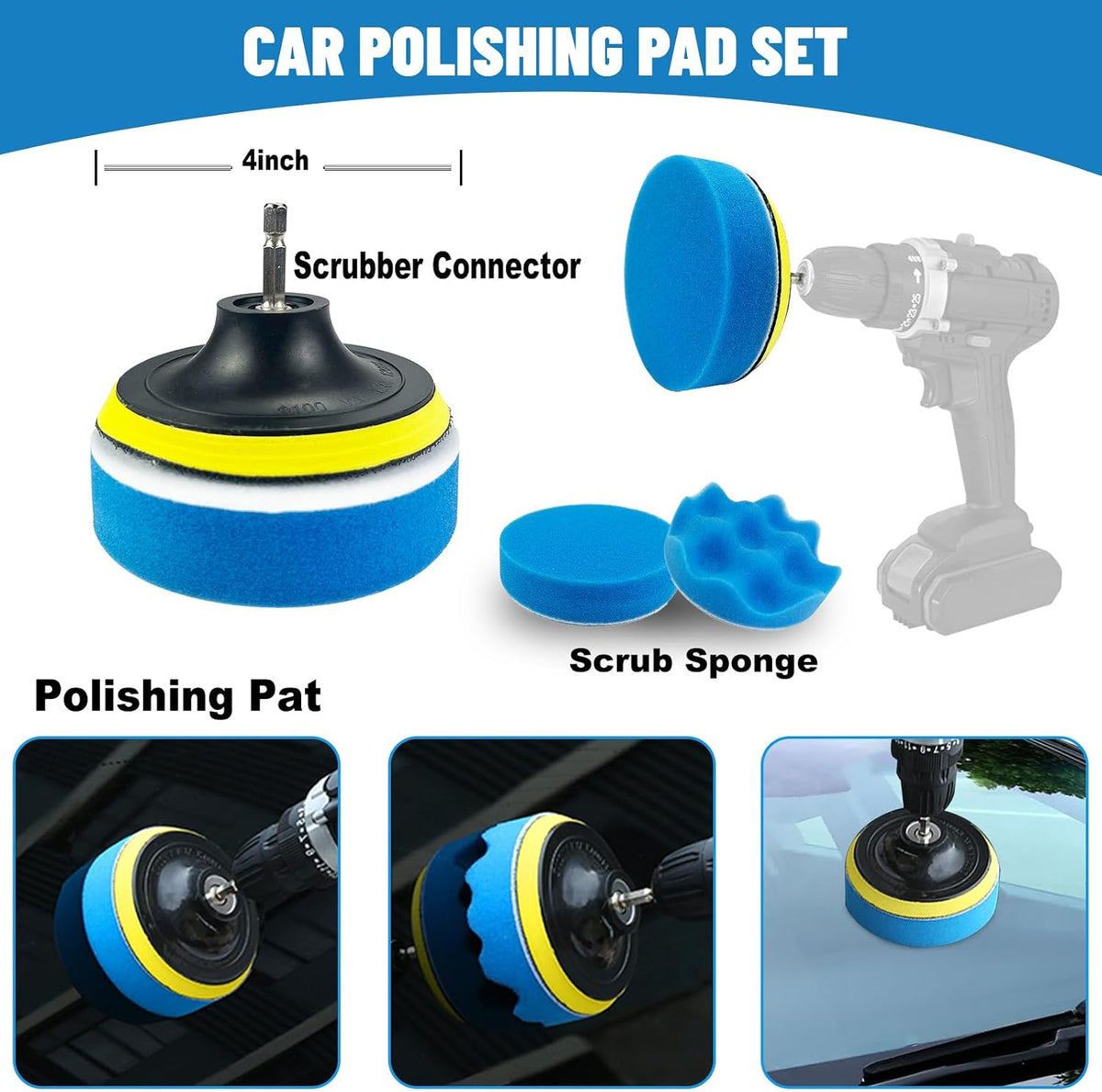Car Detailing Kit,36pcs Car Detailing Brush Set,Car Cleaning Kit Detail Kit