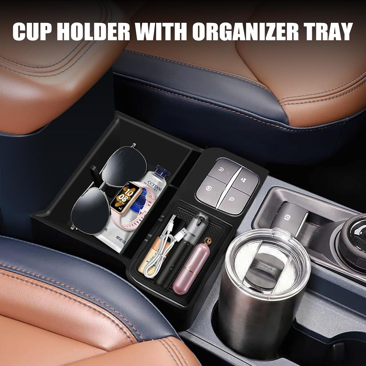 7PCS Center Console Storage Organizer Set for Ford Maverick 2022-2026