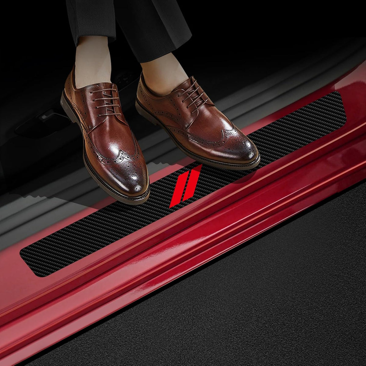 Car Door Sill Protector Fits for Dodge Charger Challenger Durango
