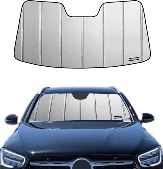 Pigenius Windshield Sun Shade for Mercedes-Benz GLC SUV 2016-2022, Custom Front Window Sunshade- Safeguard