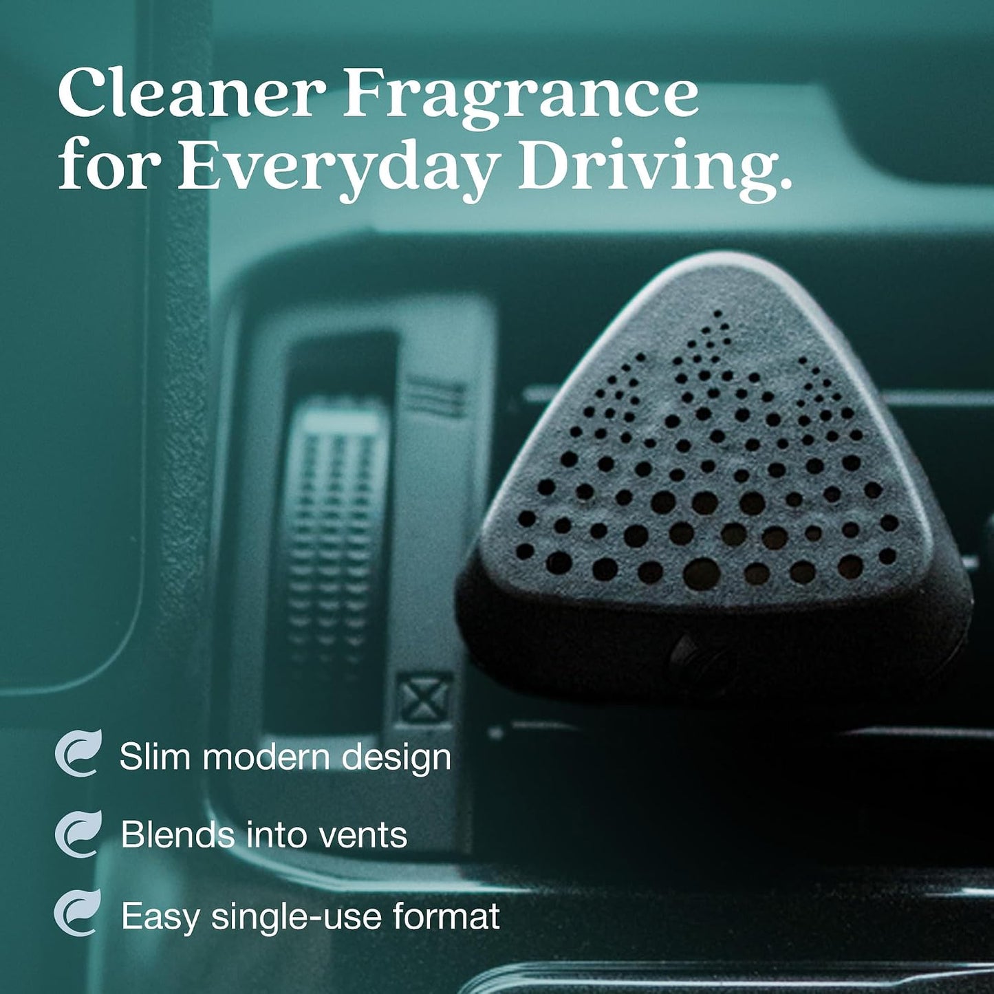 Enviroscent Non-Toxic* Car Vent Clip Air Fresheners - Single Use Auto Vent Clips - Good for All Vehicle Types -Fragrance Lasts Up to 30 Days - Seaside Coconut &amp; Verbena Scent (8 Count)