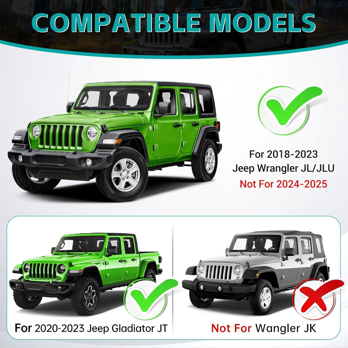 Grab Bar Tray Organizer Compatible with 2018-2023 Jeep Wangler JL JLU 4XE Rubicon Sahara & Gladiator JT Accessories, Passenger Side Grab Handle Storage Box, Interior GrabTray Accessories