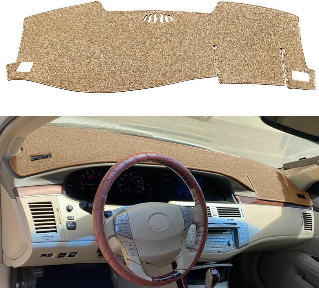 Dash Cover Mat Fit for Toyota Avalon 2005-2010 (Beige) F101