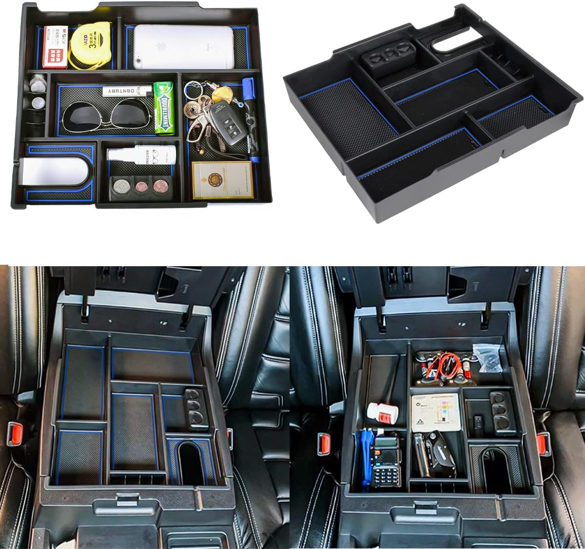 Center Console Organizer Tray for Toyota Tundra 2014-2021 Accessories